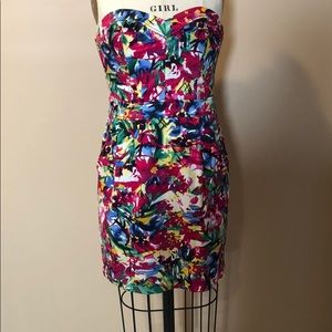 Floral Painted Dress